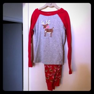 PBK girls reindeer PJ’s
